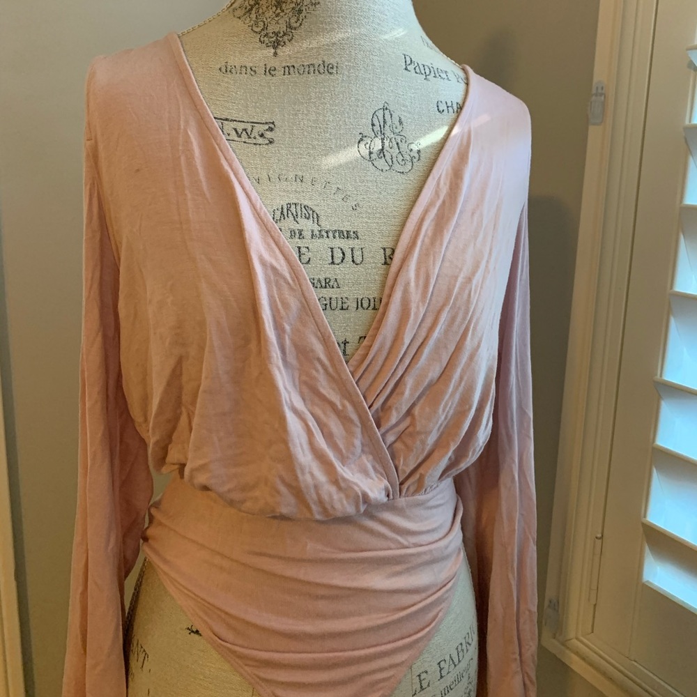 Tobi pink bodysuit